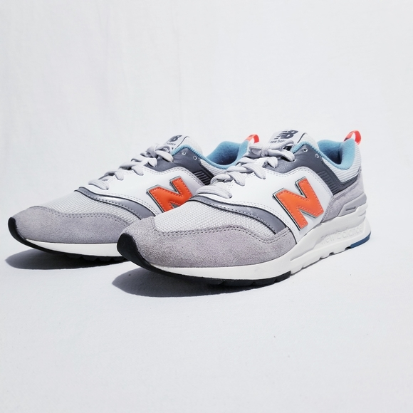 Size 8 (9.5w) - New Balance 997H Gray Dark Mango Rain Cloud 2019 - Picture 2 of 13